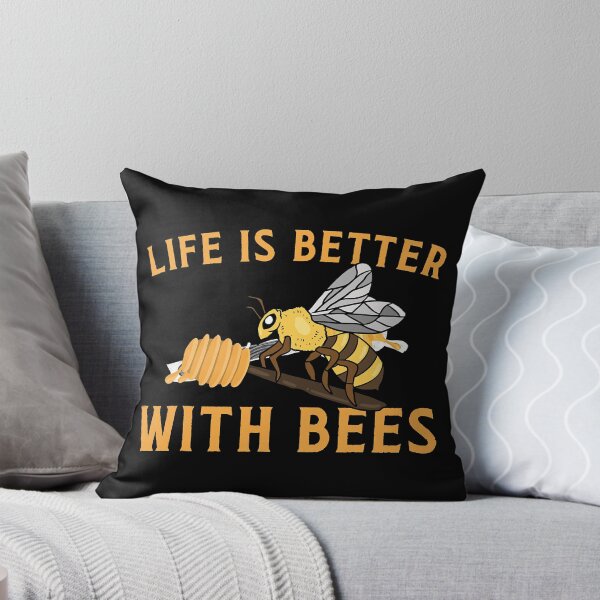Item preview, Life Is Better With Bees Funny Beekeeper designed and sold by ujgbnx.
