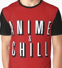 Anime & Chill Graphic T-Shirt