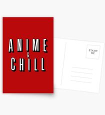 Anime & Chill Postcards