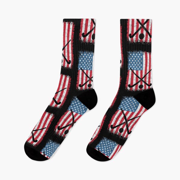Artikelvorschau, Amerikanische Flagge Feldhockey USA-Flagge entworfen und verkauft von MallieWelch.
