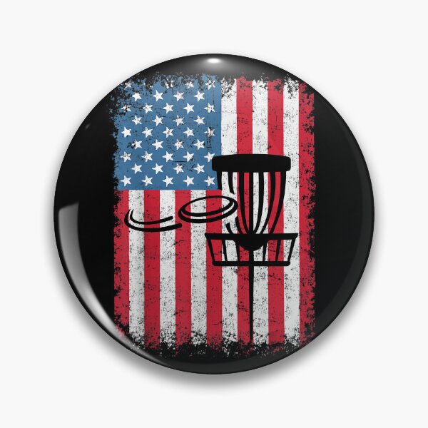Item preview, American Flag Disc Golf USA Flag designed and sold by MallieWelch.