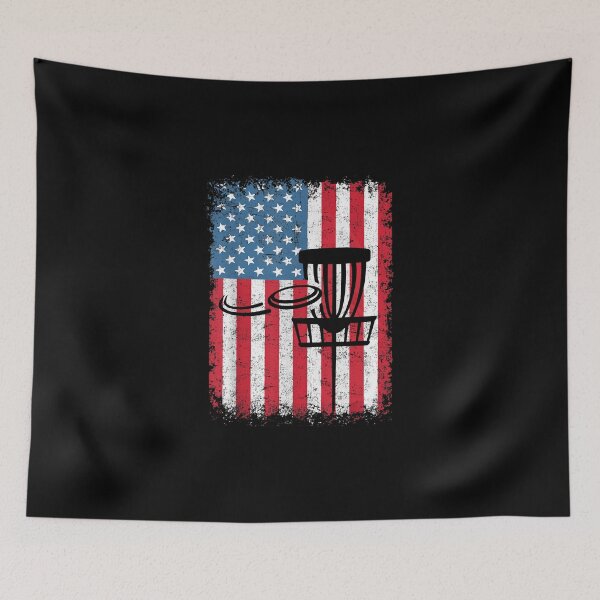 Item preview, American Flag Disc Golf USA Flag designed and sold by MallieWelch.
