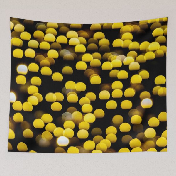 Item preview, PATTERN DESIGN STUDY #89 – Bright Blur of Yellow Lights designed and sold by DEL-Productions.