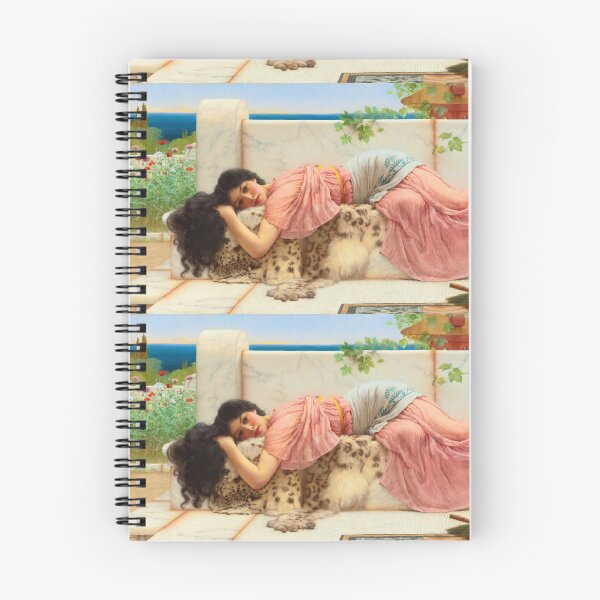 Item preview, When the heart is young, jw godward  "Girl with a beautiful transparent Summer pink Dress" John William Godward designed and sold by TeeARTHY.