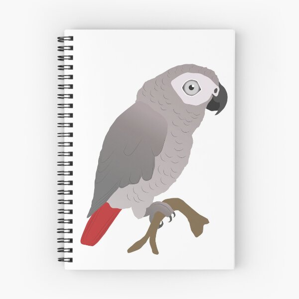 Item preview,  Cute African grey parrot vector designed and sold by Bwiselizzy.