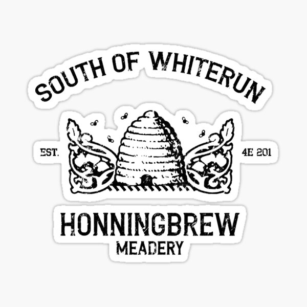 "Mighty Empire Magic Dreamy Honningbrew Meadery Vintage" Sticker for