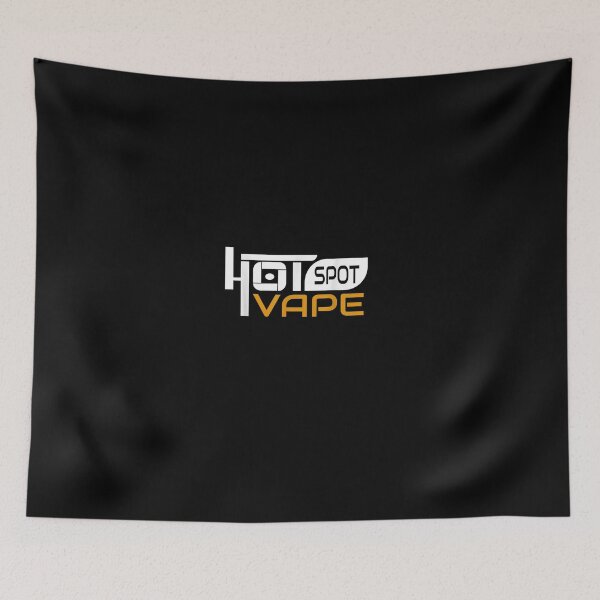 Item preview, Hotspot Vape White Letters T-Shirt designed and sold by BrachKlarissa.