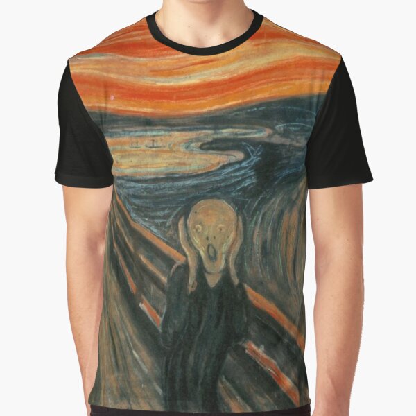 El grito - Munch Camiseta gráfica