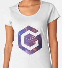 Galaxy Cube Women's Premium T-Shirt