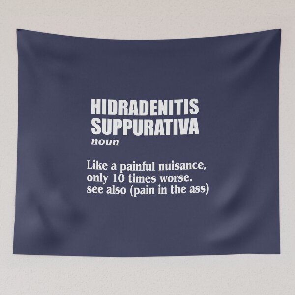 Item preview, Hidradenitis Suppurativa Awareness Beat HS Funny Definition  designed and sold by TinAnhFG.