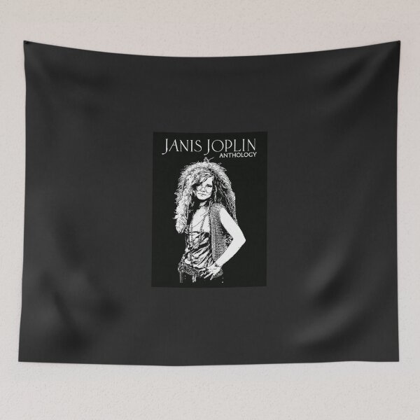 Item preview, Janis Joplin Anthology, Boys Graphic, Mens Vintage White, Good Idea Classic designed and sold by bottscqcianciu.