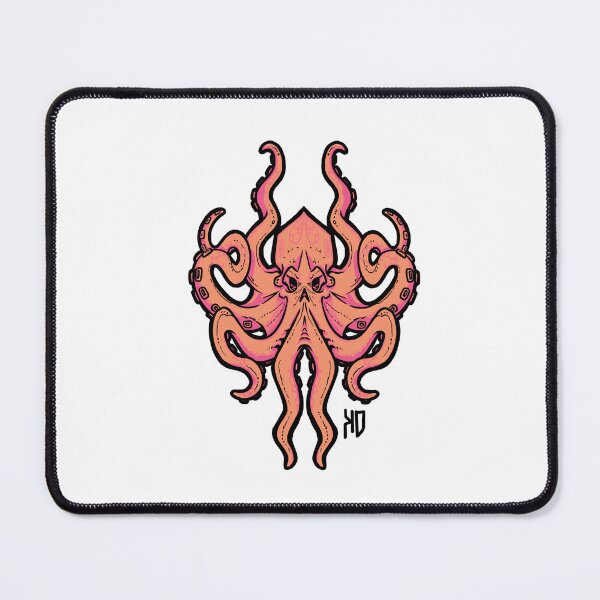 Item preview, Red Skull Octopus designed and sold by kre8id.