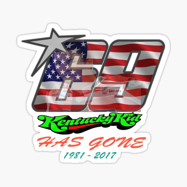 Nicky Hayden se ha ido Pegatina