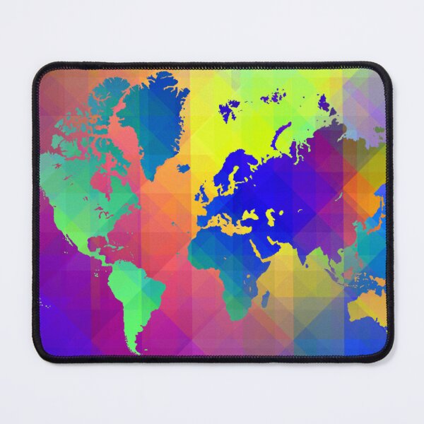 Item preview, Map Of The World Colored designed and sold by antevasinart.