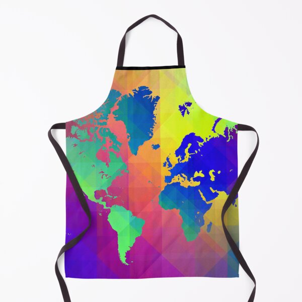 Item preview, Map Of The World Colored designed and sold by antevasinart.
