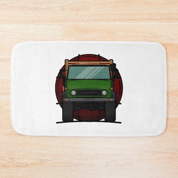 Item preview, Front Green 4x4 Truck designed and sold by mapurito.
