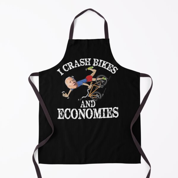 Item preview, I Crash Bikes and Economies Joe Biden Falling off bike designed and sold by adolfonewell04.
