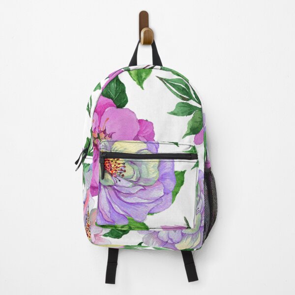 Item preview, Pink And Lilac Vintage Floral With Leaves Pattern designed and sold by DEC02.
