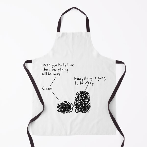 Item preview, "Everything is Going to be Okay" (scribbles) designed and sold by misslovelymess.