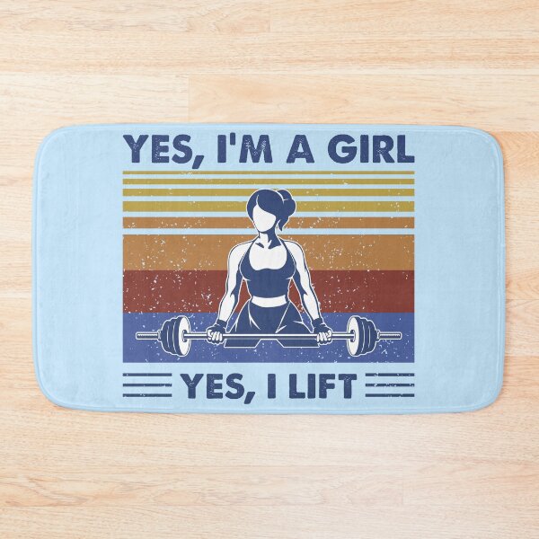 Item preview, Yes Im A Girl Yes I Lift Vintage Weight Lifting Girl, 98, Old Fashioned For, Trending designed and sold by GPFFODIO.