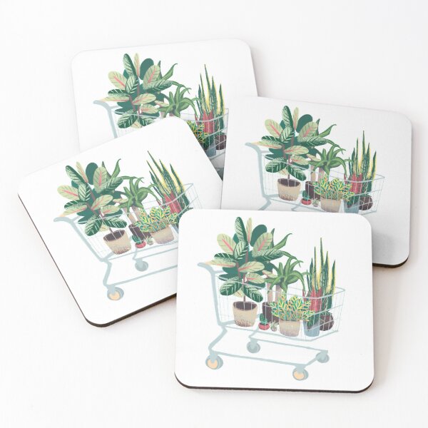 Indoor Plant Coasters for Sale Redbubble