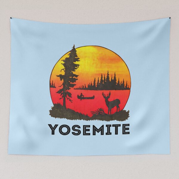 Item preview, Yo Semite Yosemite, National Park, Love, White, Hot Summer designed and sold by GPFFODIO.