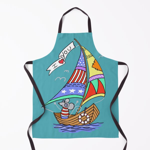 Item preview, Tougä the mouse and his sailboat designed and sold by PrismaM.