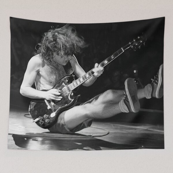 Item preview, Duck Walk Style Young Guitar Rock 90s 80s - Aesthetic Poster designed and sold by rinsoyie.