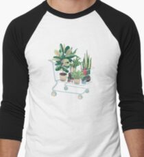 Pflanzenfreunde Baseballshirt mit 3/4-Arm