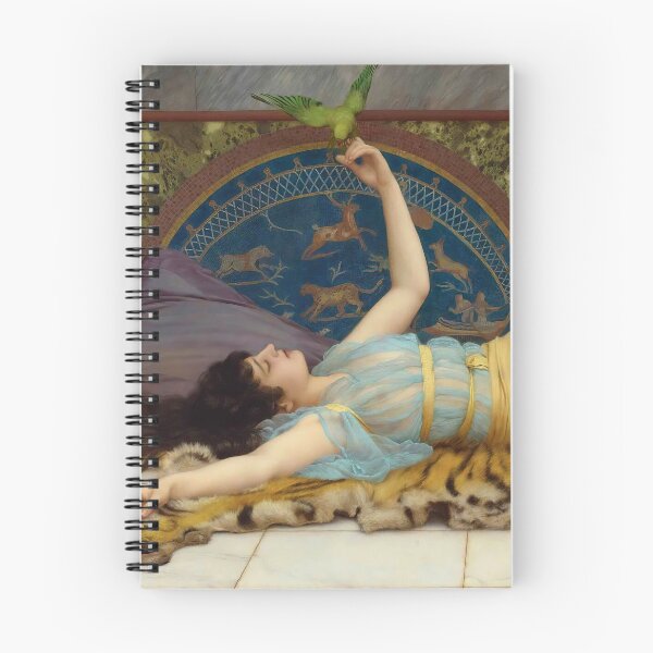 Item preview, The sweet idleness (Dolce Far Niente) by jw Godward "Girl with a beautiful transparent Summer pink Dress" John William Godward  designed and sold by TeeARTHY.
