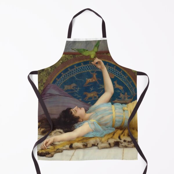 Item preview, The sweet idleness (Dolce Far Niente) by jw Godward "Girl with a beautiful transparent Summer pink Dress" John William Godward designed and sold by TeeARTHY.
