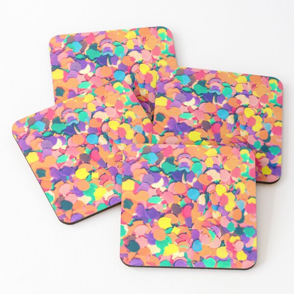 Item preview, PATTERN DESIGN STUDY #91 – Multicolored Paper Cutouts designed and sold by DEL-Productions.