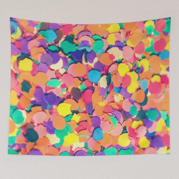 Item preview, PATTERN DESIGN STUDY #91 – Multicolored Paper Cutouts designed and sold by DEL-Productions.