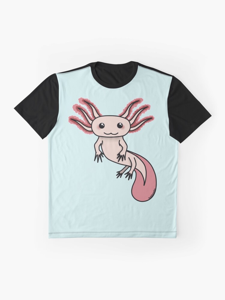 Chibi Axolotl T Shirt By Rainbowcho Redbubble