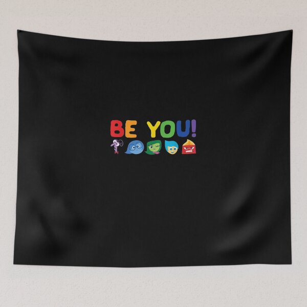 Item preview, Inside Out Be You Rainbow T-Shirt designed and sold by BurauOsborn.