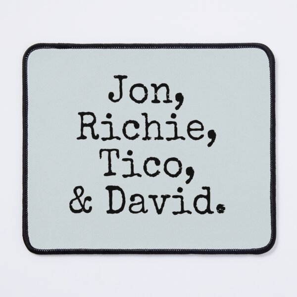Item preview, Bon Jovi first names designed and sold by JoshGarsdner.
