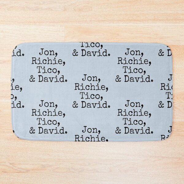 Item preview, Bon Jovi first names designed and sold by JoshGarsdner.
