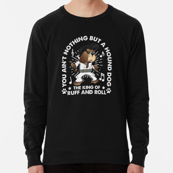 Item preview, The King of Ruff And Roll - Funny Music Hound Dog designed and sold by Whimsical  Thinker.