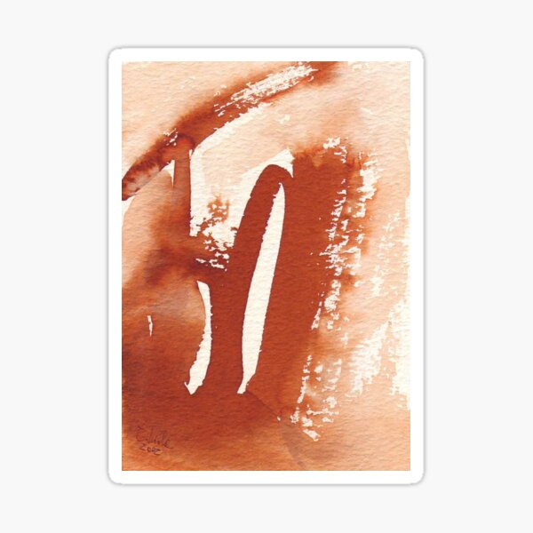 Tom. Watercolor Name. Sticker