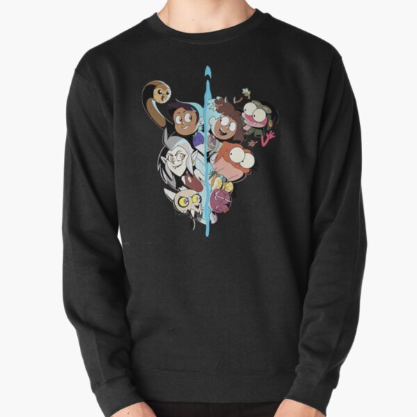 la maison du hibou et les amphibiens Sweatshirt épais