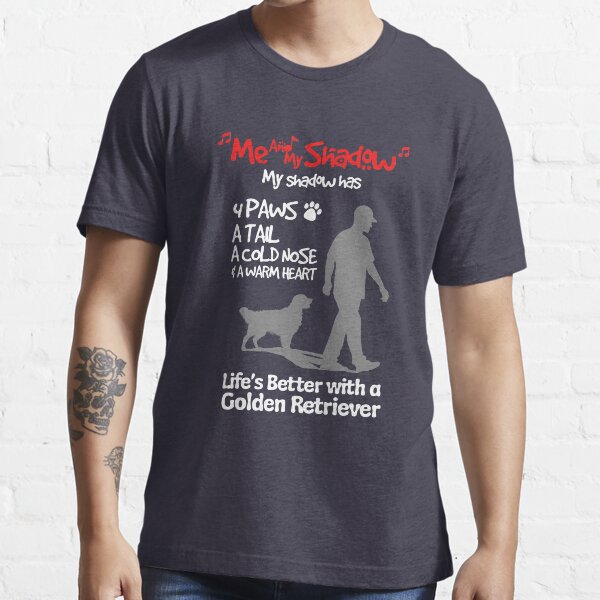 Me and My Shadow Golden Retriever Essential T-Shirt