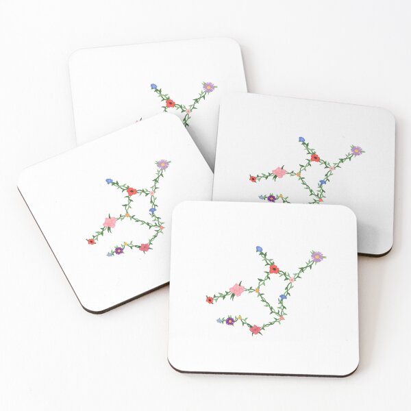 Item preview, Floral Virgo Constellation designed and sold by callistastuder.