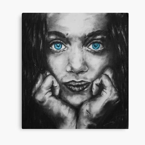 Angelic portrait Canvas Print