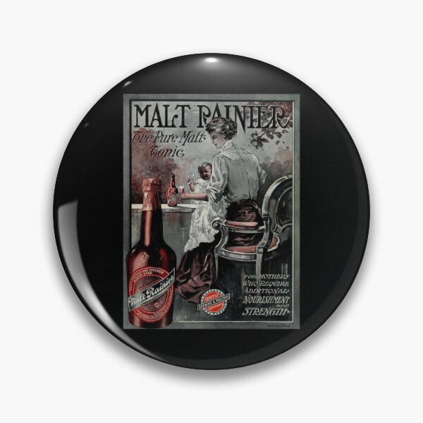 Item preview, Vintage Malt Rainier Ad Racerback Tank Top designed and sold by lelaalicesr.