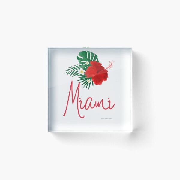 Item preview, Miami red hibiscus design designed and sold by PalomaHealing24.