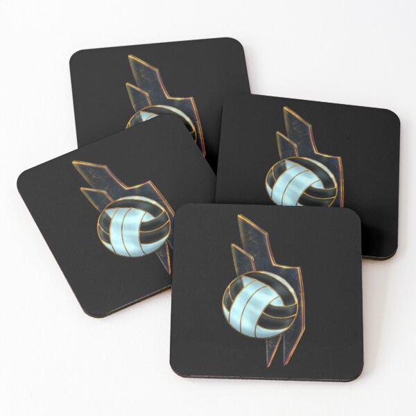 Item preview, Volleyball Black Bolt Sticker designed and sold by contawana1s.