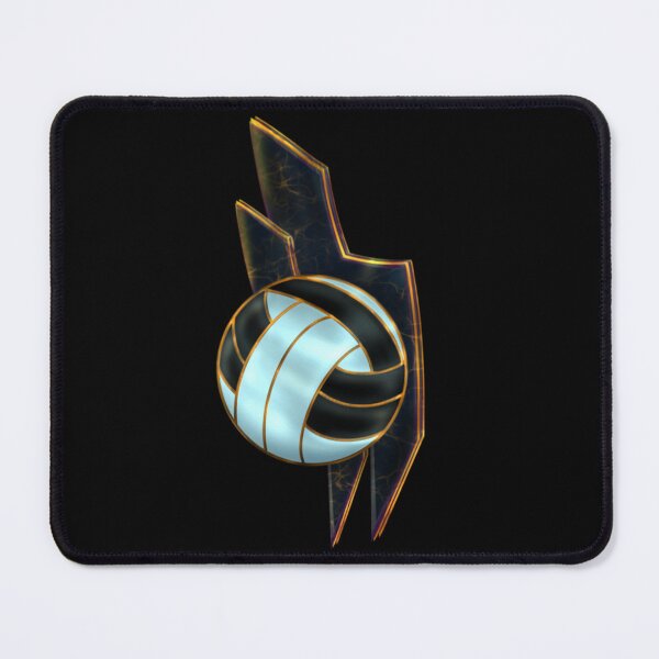 Item preview, Volleyball Black Bolt Sticker designed and sold by contawana1s.