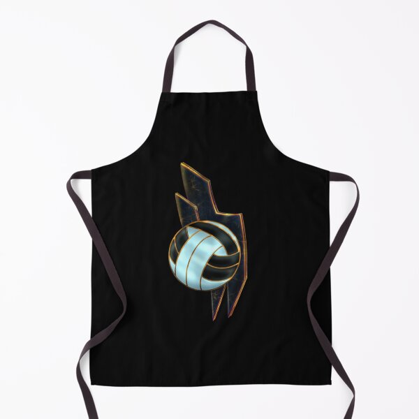 Item preview, Volleyball Black Bolt Sticker designed and sold by contawana1s.