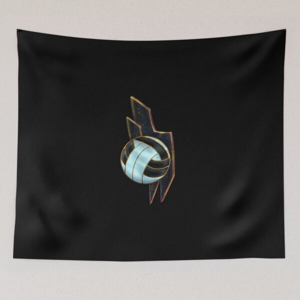 Item preview, Volleyball Black Bolt Sticker designed and sold by contawana1s.