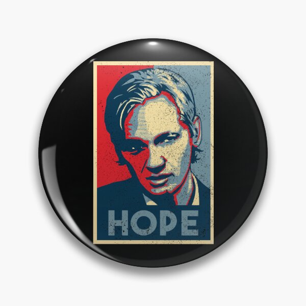 Item preview, Assange Hope [Worn Design] designed and sold by politicalamity.